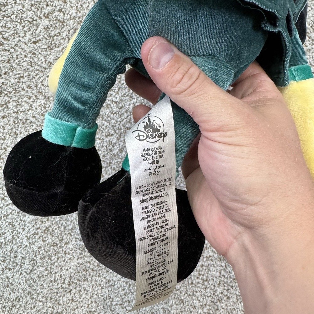 Disney Parks Halloween Mickey Mouse Plush 2023 Limited Edition Haunted Mansion - Picture 8 of 11